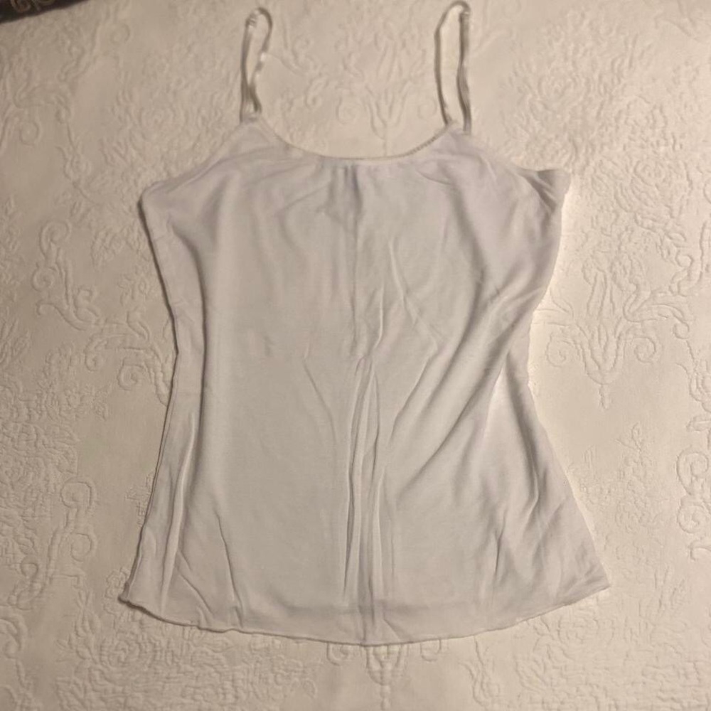 Vintage Studio Y White Camisole Tank Top